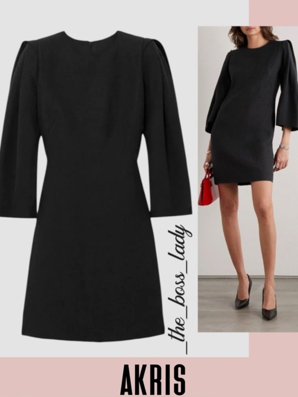 Akris linen mini dress 4 elegant tailored elegant luxury